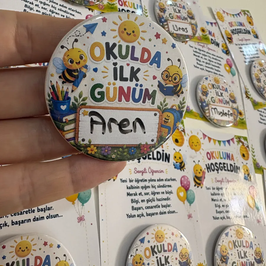 “Okulda İlk Günüm” Rozeti